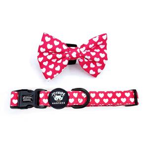 Red Hearts Collar (   free removable bowtie ) Sale Cheap Pices