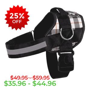 White Plaid Joyride Basic Essential Dog Harness 1.0 Fashion Style Cheap Online