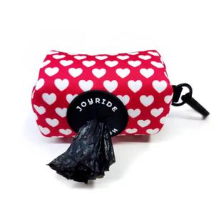 Red Hearts Poop Bag Dispenser Countdown Package Cheap Online