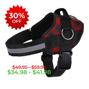 Red Plaid Joyride Basic Essential Dog Harness 1.0 Buy Cheap 2025 Unisex