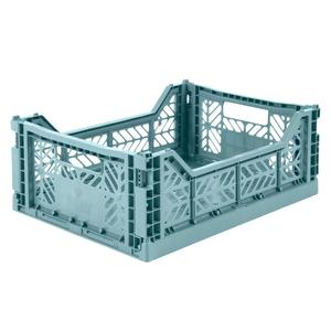 Foldable Crates Medium- Teal Outlet Footaction