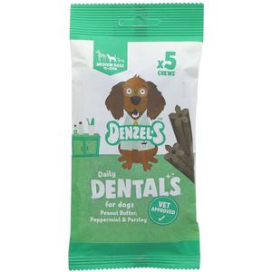 Denzel's Daily Dentals for Medium Dogs x 5 Chews 100g Free Shipping Purchase