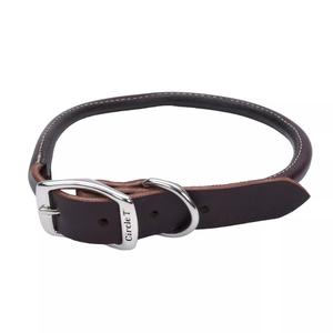 Coastal Pet Products Circle T Latigo Leather Round Dog Collar Best Place For Sale