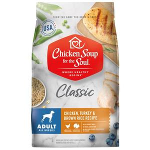 Chicken Soup For The Soul Chicken, Turkey & Brown Rice  Adult Recipe Dry Dog Food Outlet Find Great