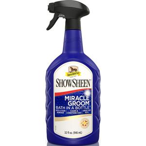 ABSORBINE SHOWSHEEN MIRACLE GROOM SPRAY Outlet New Styles