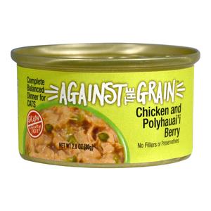 Against the Grain Farmers Market Grain Free Chicken & Polyhauaii Berry Canned Cat Food Cheap Best Seller