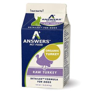 Answers Pet Food Detailed Turkey Formula for Dogs - Carton Outlet Huge Surprise