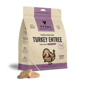 Vital Essentials - Freeze-Dried Raw Turkey Entrée Mini Patties Dog Food 14 oz Outlet Best Pices