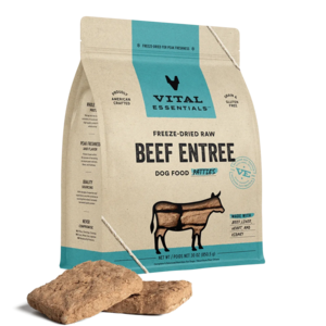 VE - Freeze-Dried Raw Beef Entrée Patties Dog Food 30oz Sale View