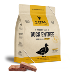 VE - Frozen Duck Entree Dog Raw Food - Pattie (Raw) Buy Cheap Perfect