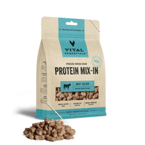 VE - BEEF RECIPE MINI NIBS TOPPER FOR DOGS Clearance Sast