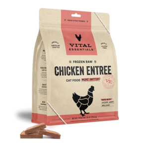 VE - Frozen Chicken Mini Patties Cat Food (Raw) Newest Cheap Pice