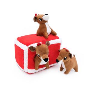 Zippy Paws Holiday Burrow - Reindeer Pen Discount Low Shipping Fee