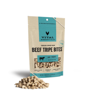 VE - Freeze Dried Raw Beef Tripe Bites 2025 New