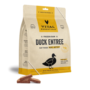 VE - Frozen Duck Mini Patties Cat Food (Raw) Cheap Sale Purchase