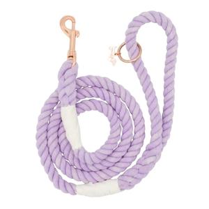 Sassay Woof Dog Rope Leash - Lavender Discount Pay With Paypal