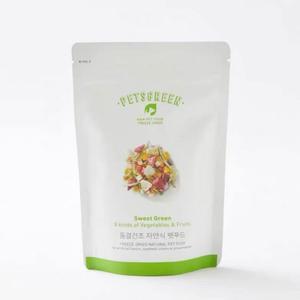 Petsgreen Sweet Green- Freeze-Dried Vegetables & Fruits Dog Treat, 25g Sale Original