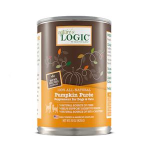 Nature's Logic Pumpkin Puree for Dog and Cat, 15oz Clearance With Mastercard