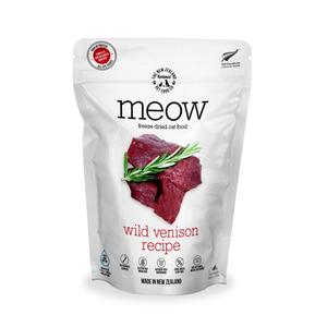 MEOW Wild Venison Freeze Dried Cat Food, 9.9oz Brand New Unisex Sale Online