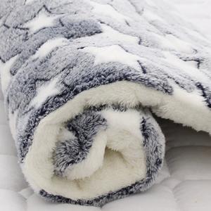 Soft Flannel Dog & Cat Bed, 2-Side & 3-Layer Thick, Warm and Cozy Pad - Star Deals Cheap Online