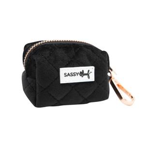 Sassay Woof 'I Do Too' Dog Waste Bag Holder, Black Sale Best Wholesale