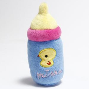 Squeaky Plush Dog Toys, Teeth Grinding & Training - Milk Bottle Outlet 2025 New