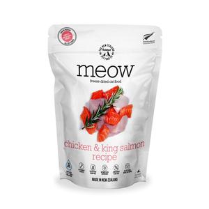 MEOW Chicken & King Salmon Freeze Dried Cat Food, 9.9oz Looking For For Sale