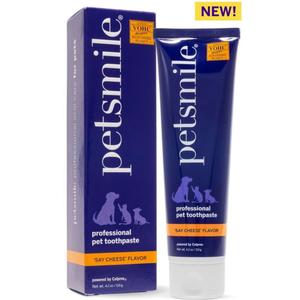 Petsmile - #1 Vet Dentist Recommended Toothpaste for Dog and Cat, Say Cheese, 4.2oz Cheap Hot Sale