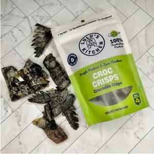 LULU'S KITCHEN Crocodile Chips Dog and Cat Treat, 100g Visit New Sale Online