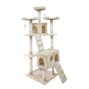 180cm Cat Scratching Post / Tree / Pole - Beige Discount Purchase