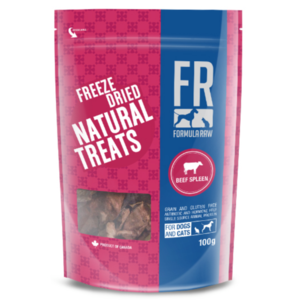 Formula Raw Freeze-Dried Beef Spleen Pet Treat , 100g Latest