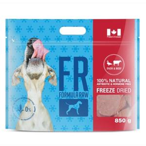 Formula Raw Freeze-Dried Duck & Beef Meal Patties for Dog, Grain-Free, 400g | 850g Sale Visit