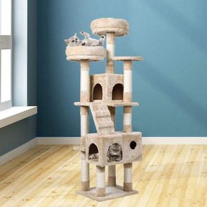140cm Cat Scratching Post / Tree / Pole - Cream Shop For Online