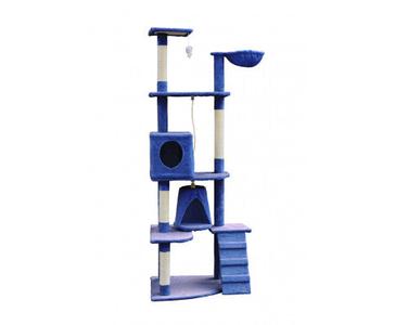 193cm Cat Scratching Tree/ Post - Blue Sale Finishline