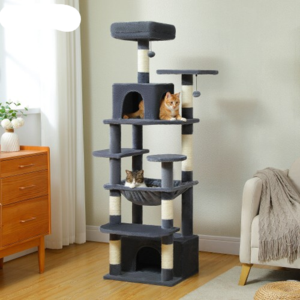 164cm Multilevel Cat Scratching Tree/ Post/ Pole Activity Centre Clearance Original