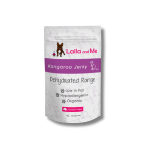 Laila and Me Kangaroo Jerky Treats for Dogs and Cats, 80g Clearance Exclusive
