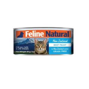 K9 Feline Natural Beef Feast Cat Can Food, 3oz Real Online