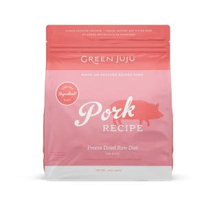 Green Juju Pork Recipe, Freeze Dried Dog Food, 14oz Online Online Outlet Sale