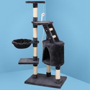 120cm Cat Scratching Post - Grey and Beige High Quality For Sale