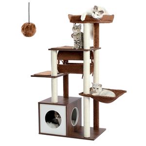130.5cm Cat Scratching Tower Condo Sale New Styles