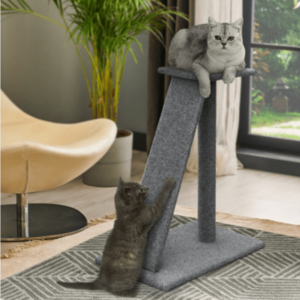 82cm Cat Scratching Post / Tree / Pole - Grey Limited Edition