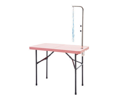 97cm Adjustable Pet Grooming Table -  Pink Cheap Sale Huge Surprise