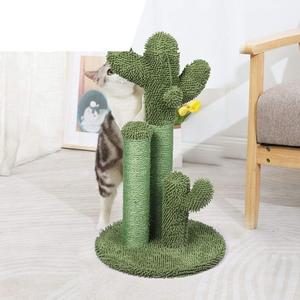56cm Cat Scratching Post / Tree / Pole - Green Cactus Discount Low Shipping Fee