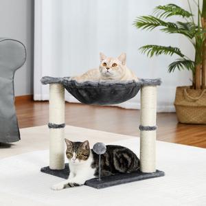 44cm Cat Scratching Post / Tree / Pole - Grey Cheap Eastbay