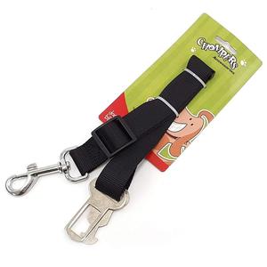 Adjustable Dog Car Seat Safety Belt 2.5cm x 30−50cm - Black Shop Offer Online