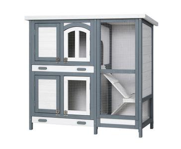 92cm Chicken Coop & Rabbit Hutch Wood Cheap Sale Amazon