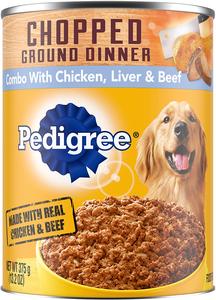 Pedigree Chop Chicken Beef Liver 625g Genuine For Sale