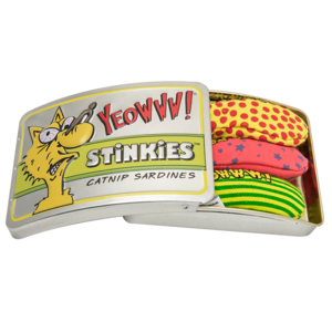 YEOWWW! STINKIES CATNIP SARDINES Low Pice Fee Shipping