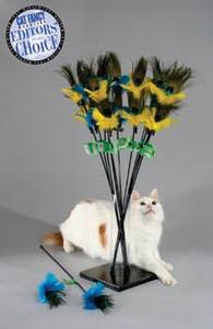 VEE Purrfect Peacock Feather Wand Sale Outlet