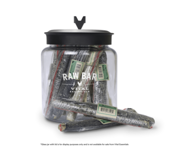 Vital Essentials Raw Bar Freeze Dried Raw Salmon Skins Dog Snacks Clearance Get To Buy